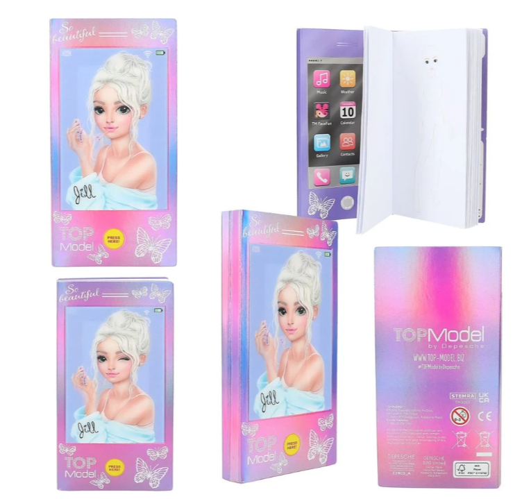 TOPModel Mini Colouring Book With Sound