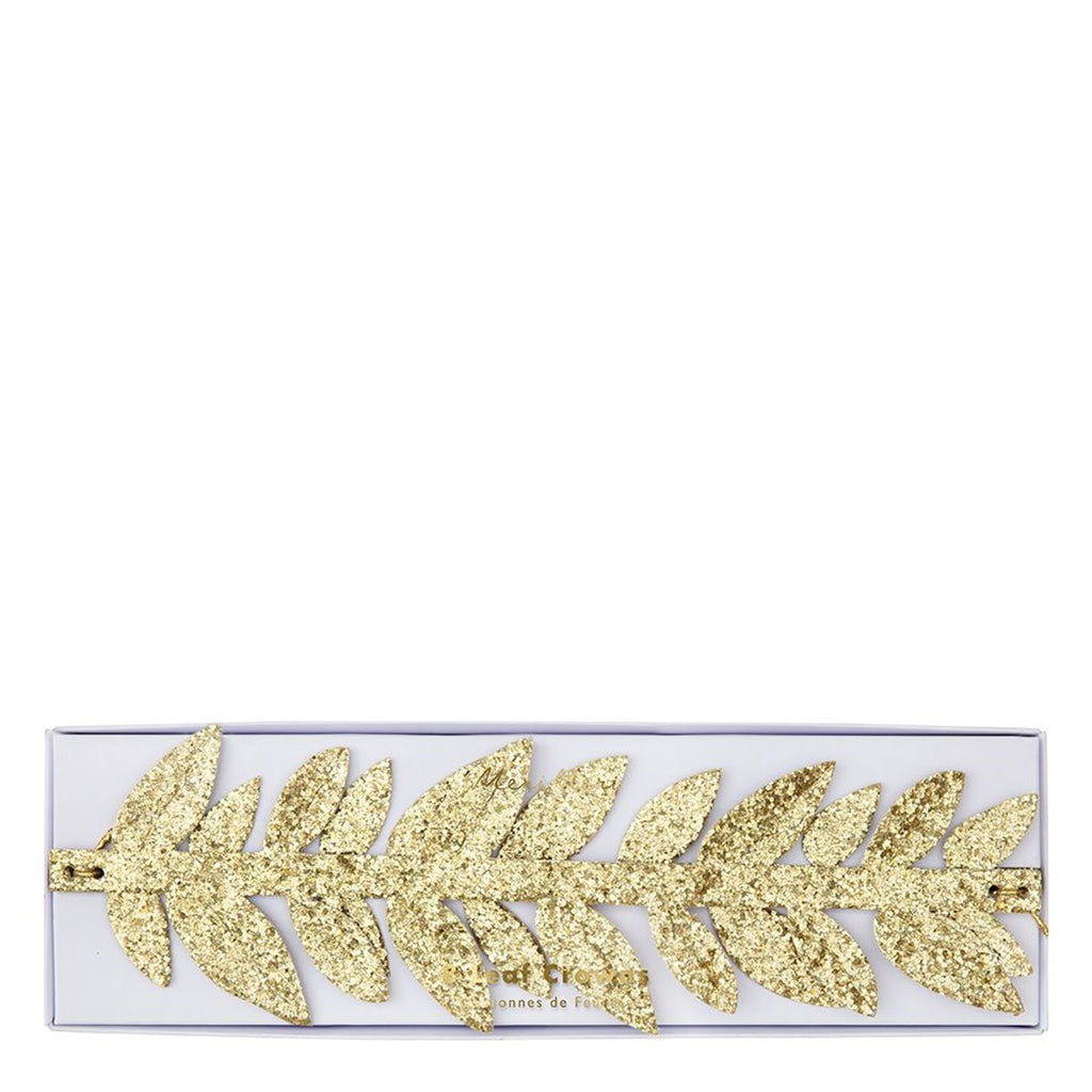 Leaf Party Crowns Gold